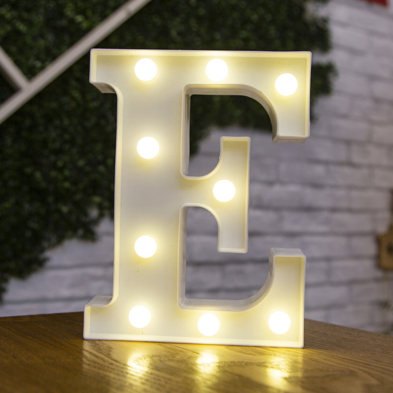 LED Marquee Letters – Large Light Up Alphabet Signs
