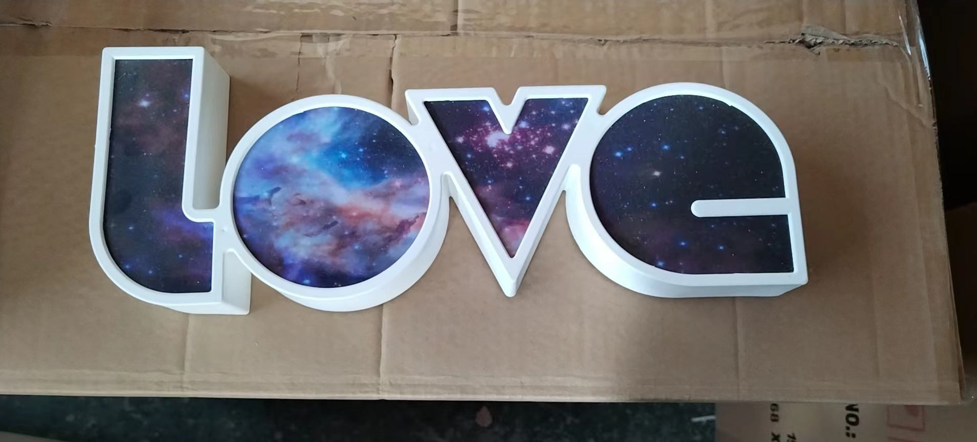 LED Love Letter Shape Decorative Lights