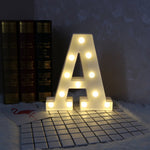 LED Marquee Letters – Large Light Up Alphabet Signs