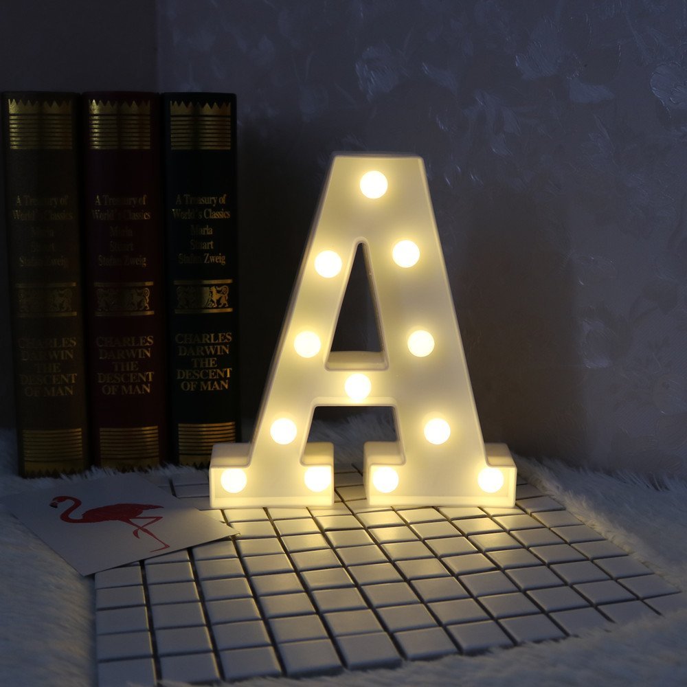 LED Marquee Letters – Large Light Up Alphabet Signs