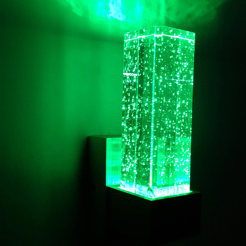 LED Bubble Lamp – Color Changing Night Light for Bedroom, Desk & Home Decor