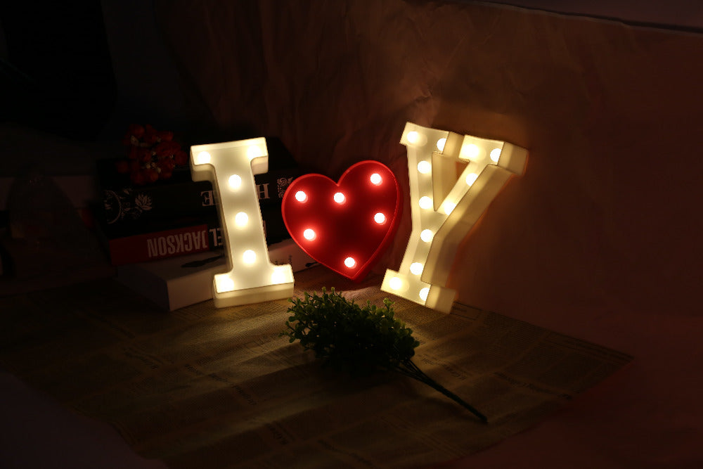 LED Marquee Letters – Large Light Up Alphabet Signs