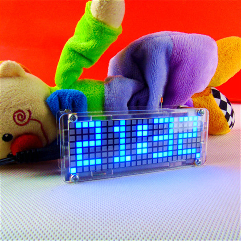 Smart LED Matrix Clock – Programmable Display for Home & Office