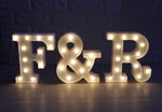 LED Marquee Letters – Large Light Up Alphabet Signs