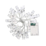 LED Photo Clip String Lights – Decorative Hanging Fairy Lights for Photos & Room Decor