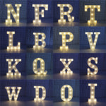 LED Marquee Letters – Large Light Up Alphabet Signs