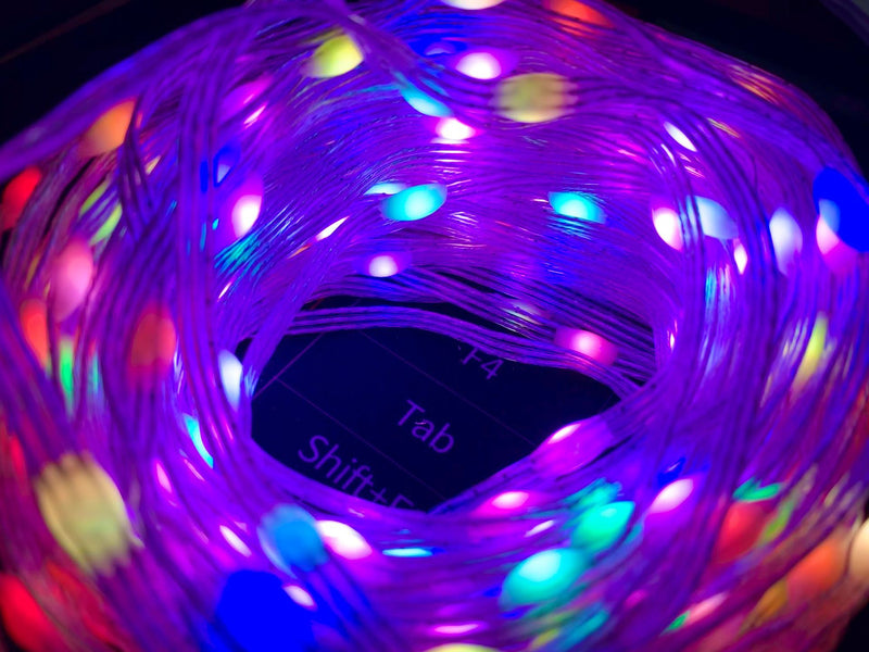 Smart RGB String Lights – WiFi/APP Controlled LED Decorative Lights for Home & Parties