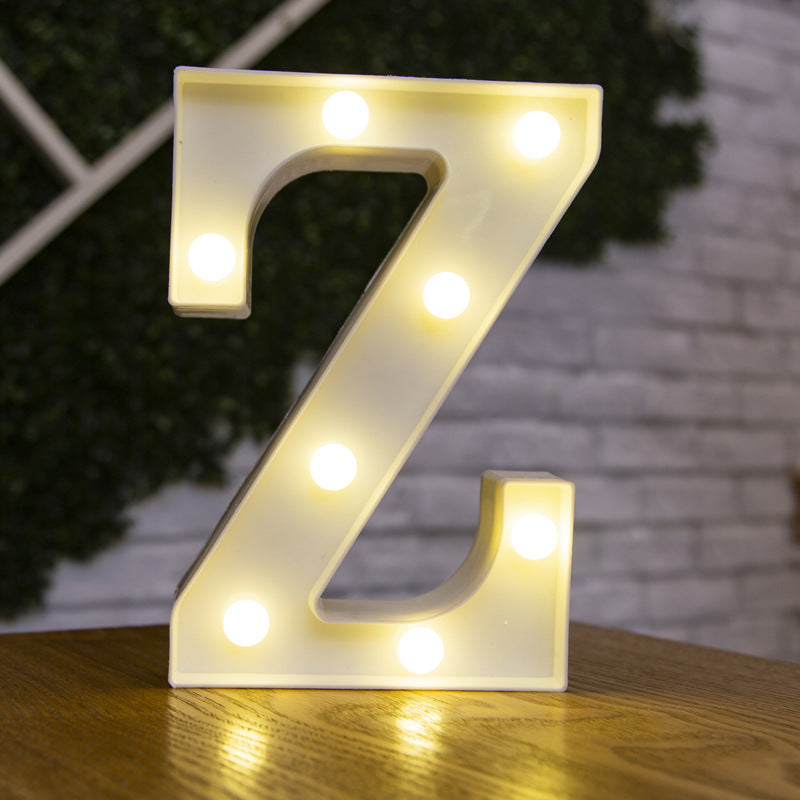 LED Marquee Letters – Large Light Up Alphabet Signs