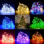 10m Battery Operated Fairy String Lights – Warm LED Decorative Lights for Home & Bedroom