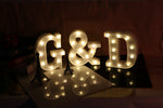 LED Marquee Letters – Large Light Up Alphabet Signs