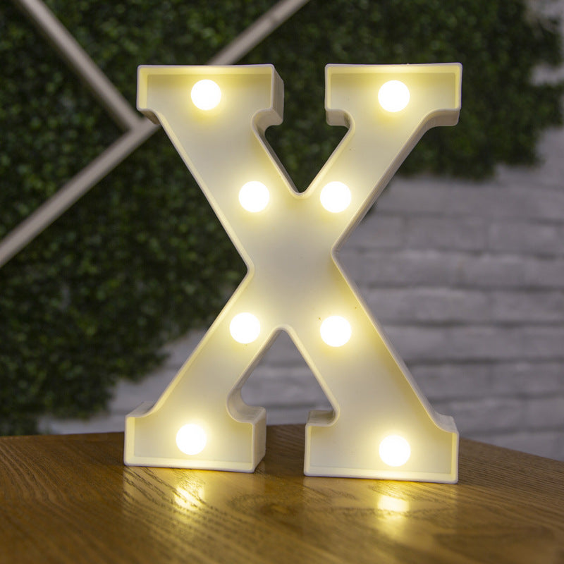 LED Marquee Letters – Large Light Up Alphabet Signs