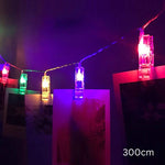 LED Photo Clip String Lights – Decorative Hanging Fairy Lights for Photos & Room Decor