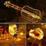 10m Battery Operated Fairy String Lights – Warm LED Decorative Lights for Home & Bedroom