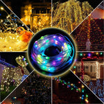 Smart RGB String Lights – WiFi/APP Controlled LED Decorative Lights for Home & Parties