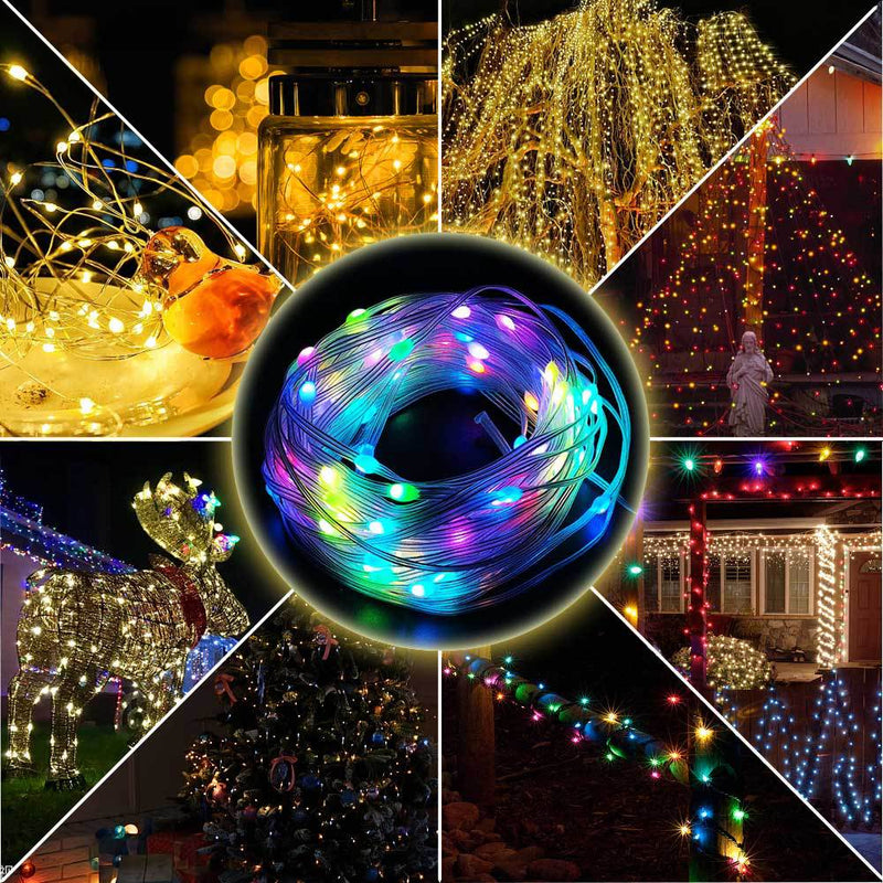 Smart RGB String Lights – WiFi/APP Controlled LED Decorative Lights for Home & Parties