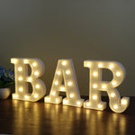LED Marquee Letters – Large Light Up Alphabet Signs