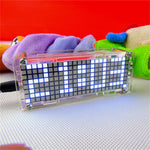 Smart LED Matrix Clock – Programmable Display for Home & Office