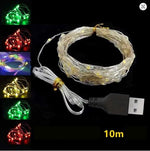 USB LED String Lights – Flexible Fairy Lights for Bedroom, Desk & Home Decor