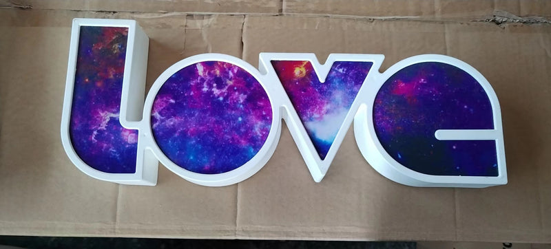 LED Love Letter Shape Decorative Lights