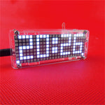 Smart LED Matrix Clock – Programmable Display for Home & Office