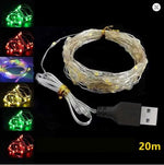 USB LED String Lights – Flexible Fairy Lights for Bedroom, Desk & Home Decor