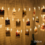 LED Photo Clip String Lights – Decorative Hanging Fairy Lights for Photos & Room Decor