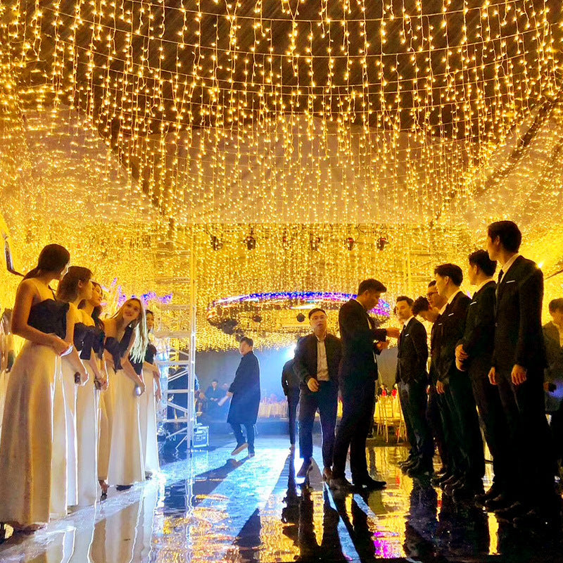 Icicle LED String Lights – Decorative Hanging Fairy Lights for Home, Party & Holiday Decor