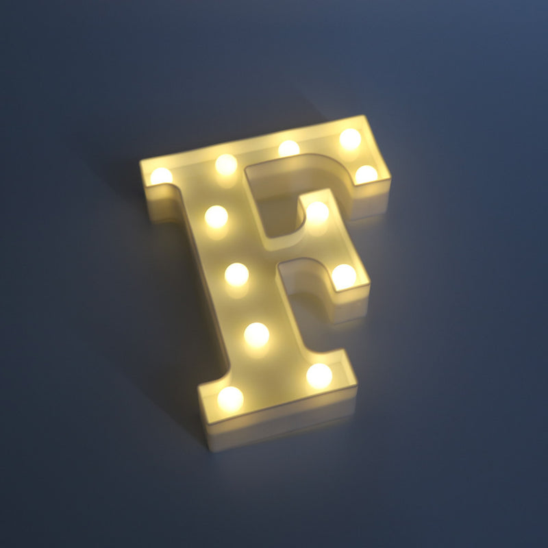 LED Marquee Letters – Large Light Up Alphabet Signs