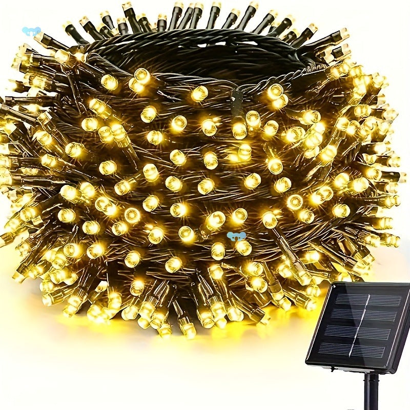 Solar LED String Lights – Outdoor Solar Powered Fairy Lights for Garden, Patio & Party