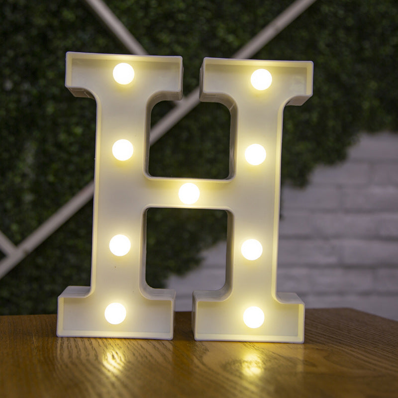LED Marquee Letters – Large Light Up Alphabet Signs