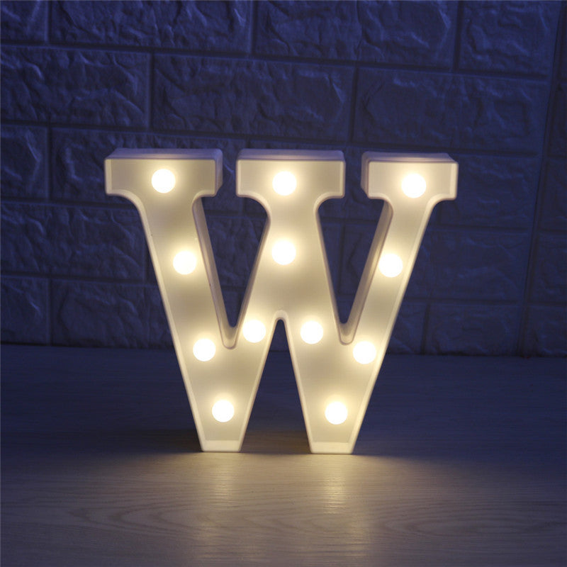 LED Marquee Letters – Large Light Up Alphabet Signs