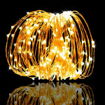 10m Battery Operated Fairy String Lights – Warm LED Decorative Lights for Home & Bedroom