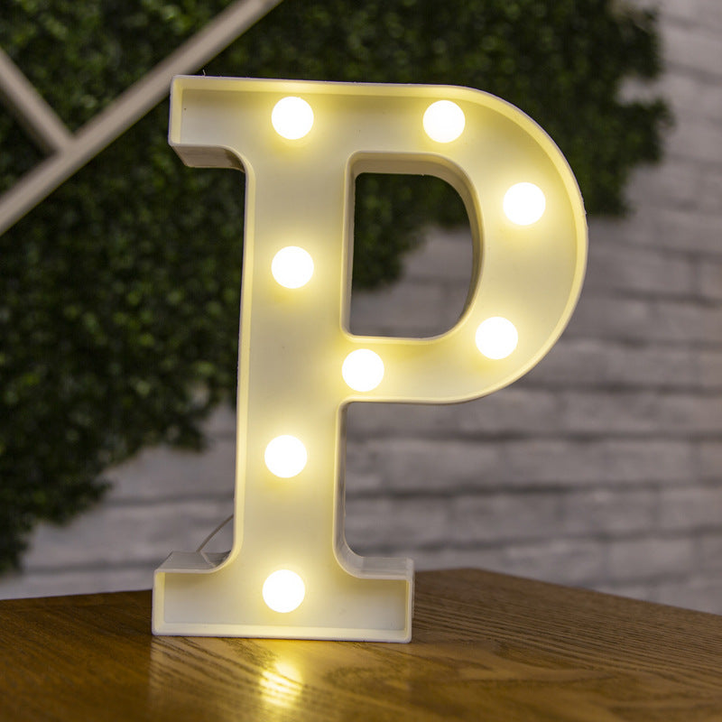 LED Marquee Letters – Large Light Up Alphabet Signs