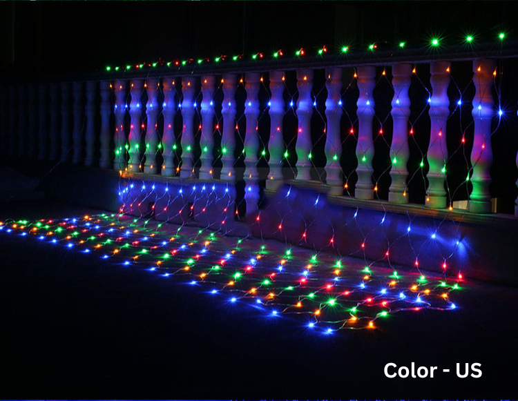 LED Net Lights – Decorative Mesh String Lights for Home, Party & Holiday Decor