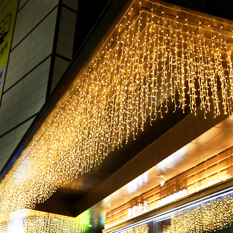 Icicle LED String Lights – Decorative Hanging Fairy Lights for Home, Party & Holiday Decor