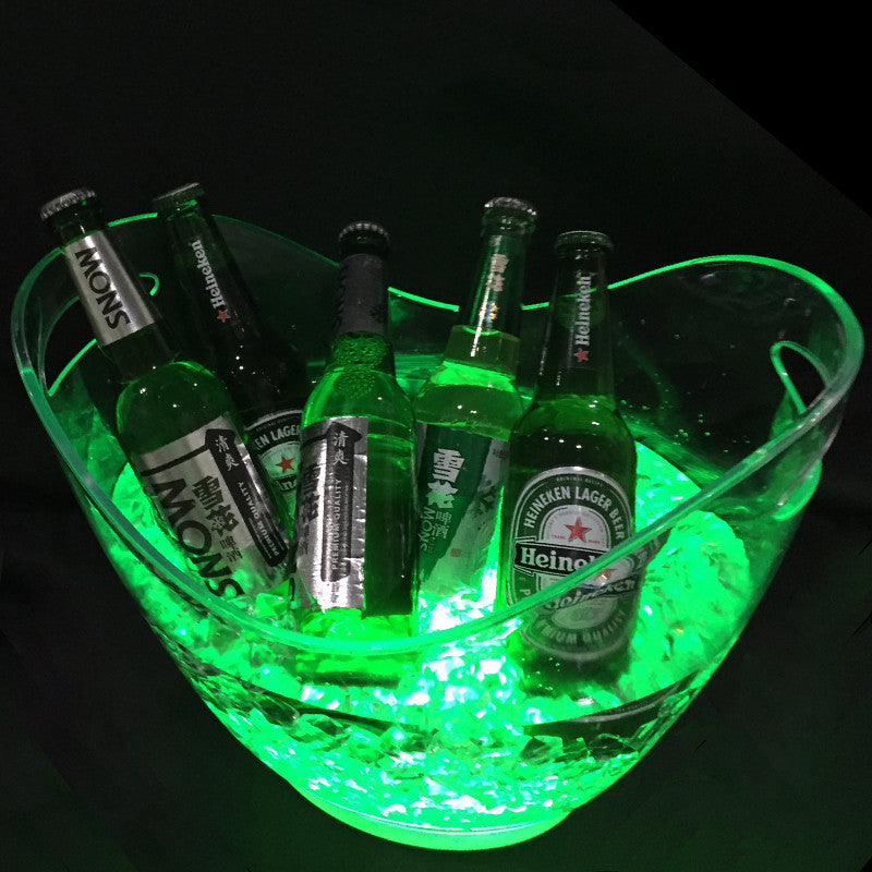 LED Ice Bucket – Color Changing Party Drink Cooler