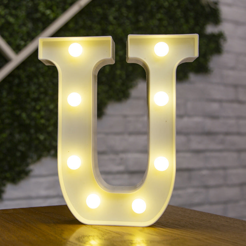 LED Marquee Letters – Large Light Up Alphabet Signs