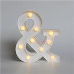 LED Marquee Letters – Large Light Up Alphabet Signs