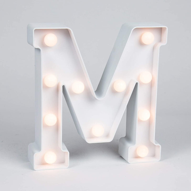 LED Marquee Letters – Large Light Up Alphabet Signs