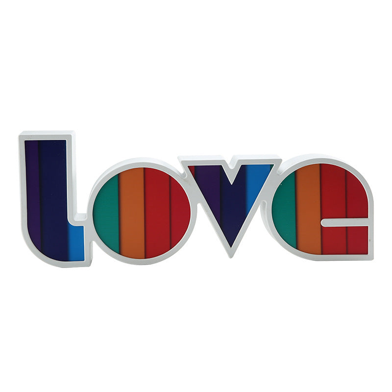 LED Love Letter Shape Decorative Lights