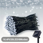 Solar LED String Lights – Outdoor Solar Powered Fairy Lights for Garden, Patio & Party