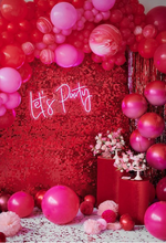 Let's Party Neon Signs for Wall Decor 18" * 8.3" with USB Chain Light modulator 5V