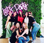 Let's Party Neon Signs for Wall Decor 18" * 8.3" with USB Chain Light modulator 5V