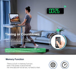 RGB LED Clock – Color Changing Digital Wall Clock with Remote Control