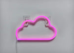 LED Neon Cloud Sign - Aesthetic Wall Light Decor for Bedroom, Nursery & Gaming Room