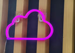 LED Neon Cloud Sign - Aesthetic Wall Light Decor for Bedroom, Nursery & Gaming Room