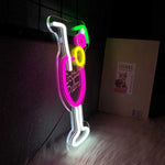 LED Neon Beer & Cocktail Signs - Bar, Man Cave & Home Pub Wall Decor