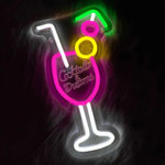 LED Neon Beer & Cocktail Signs - Bar, Man Cave & Home Pub Wall Decor