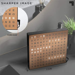 LED Word Clock – Modern Text Display Wall Clock for Home Decor