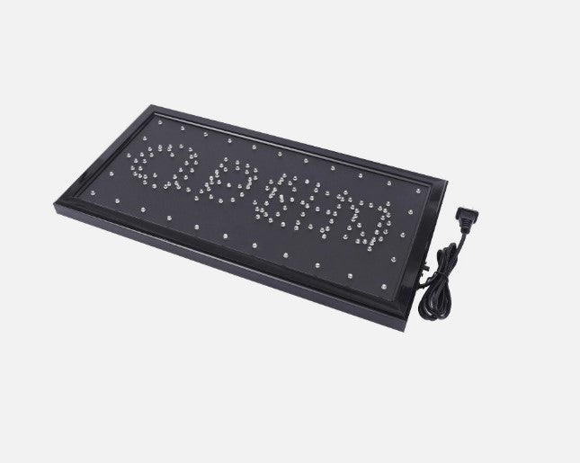 Open/Closed LED Business Sign - Bright Neon Wall Light for Store, Café & Shop